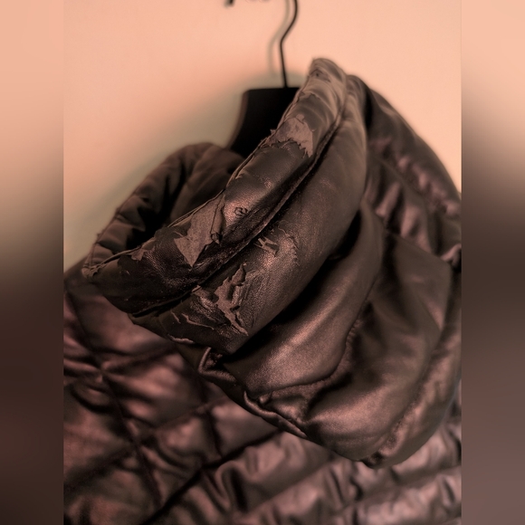 Napapijri Vacheron Constantin Faux Leather Down Jacket - Picture 7 of 8